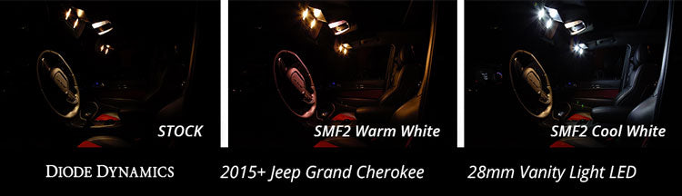 Diode Dynamics 28mm SMF2 LED Cool White (4-Pack)