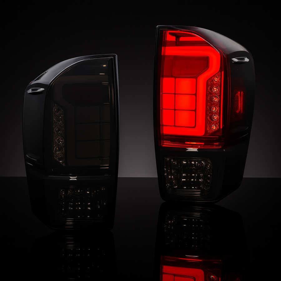 2016-2023 Toyota Tacoma LED Tail Light Assembly - 3rd Gen Sequential Signals - Plug & Play