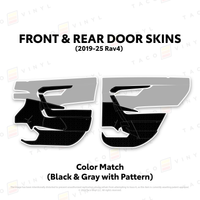 2019-25 Rav4 Door Skins