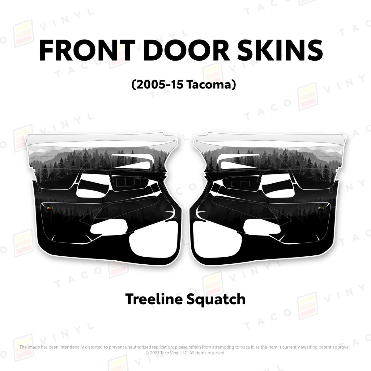 2005-15 Tacoma Door Skins