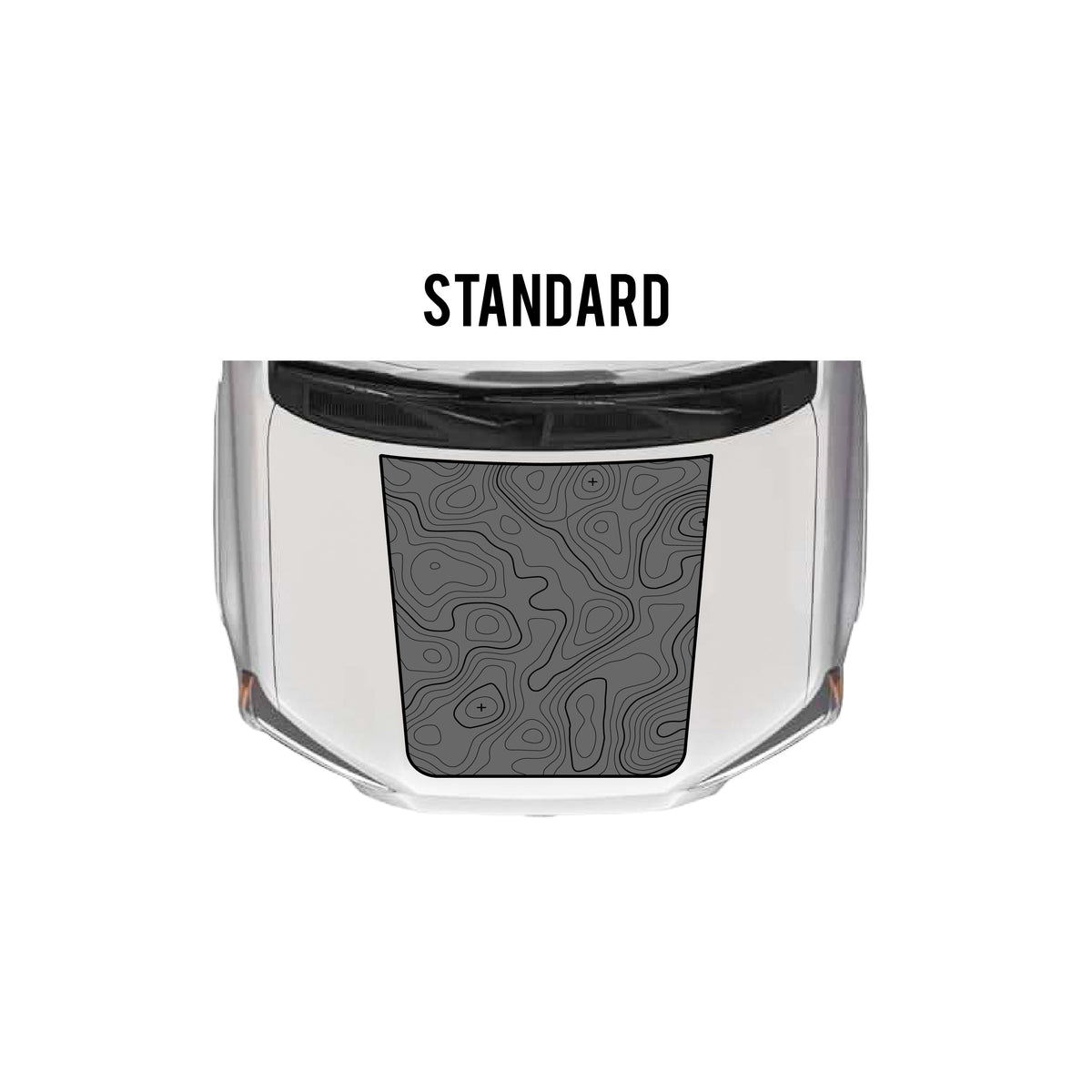 2010-24 4Runner Hood Stamp