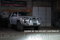 Diode Dynamics SS30 Dual Stealth Light Bar White Driving Kit for 2014-2019 Toyota 4Runner