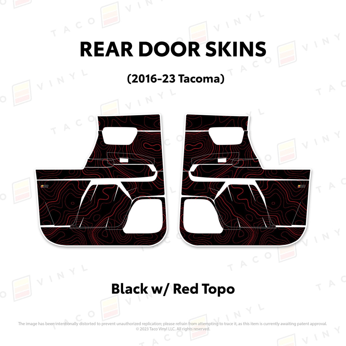 2016-23 Tacoma Door Skins