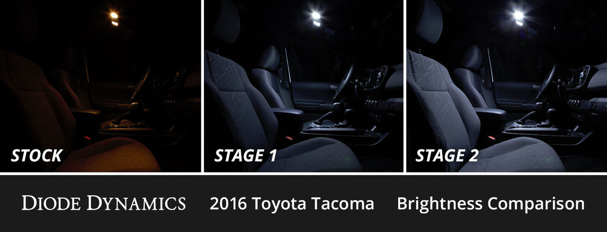 Diode Dynamics Interior LED Cool White Kit for 2016-2023 Toyota Tacoma Stage 2