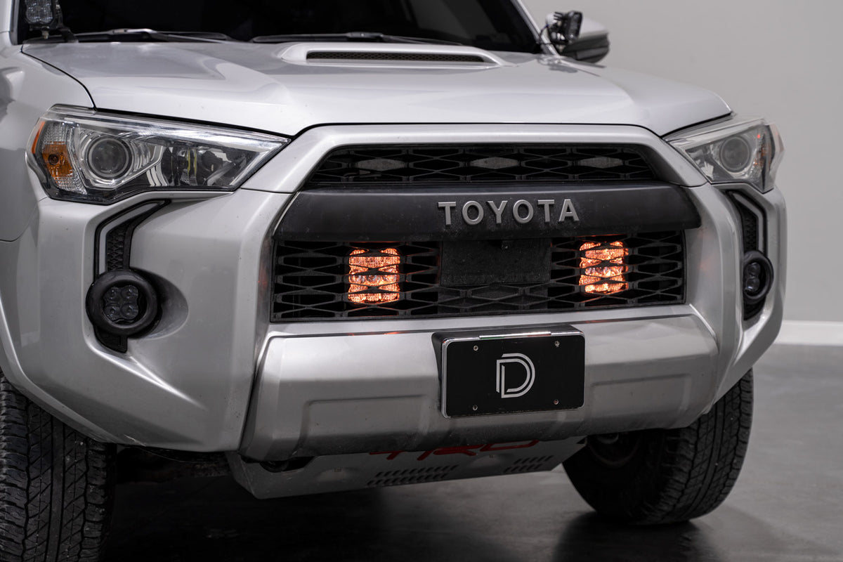 Diode Dynamics SS5 Stealth Grille LED Pod Bracket Kit for 2014-2024 Toyota 4Runner