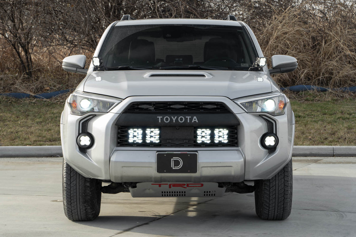 Diode Dynamics SS5 Stealth Grille LED 2-Pod Kit for 2014-2024 Toyota 4Runner
