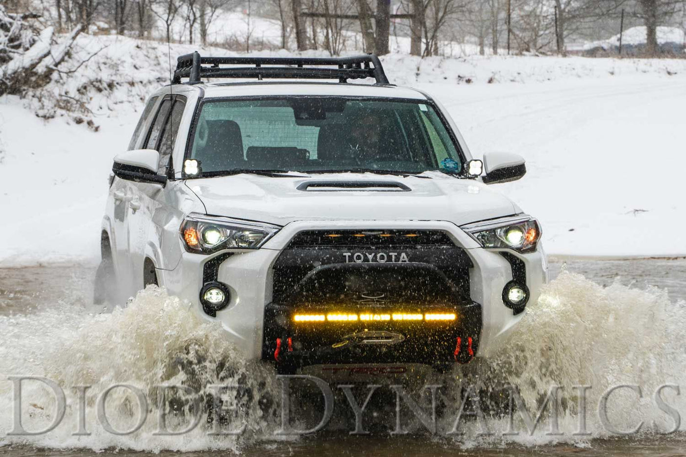 Diode Dynamics Stage Series Backlit Ditch Light Kit for 2010-2024 Toyota 4Runner