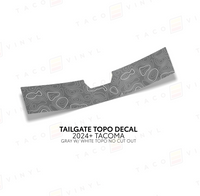 2024+ Tacoma Tailgate Topo Decal