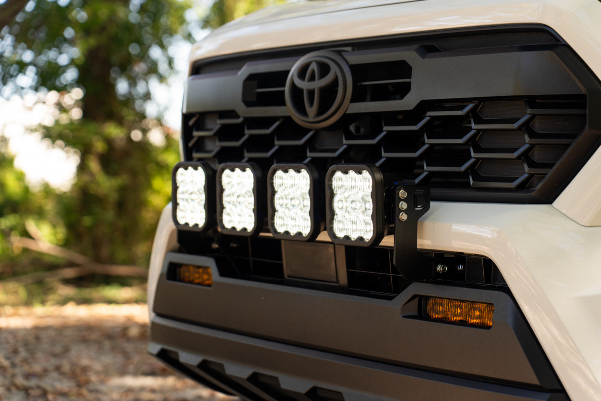 Diode Dynamics SS5 Grille CrossLink Light Bar Combo Kit for 2024+ Toyota Tacoma