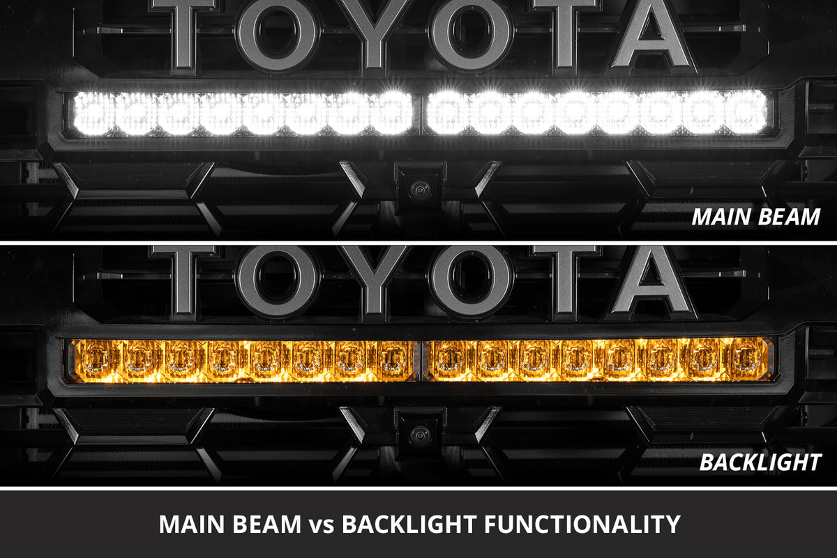 Diode Dynamics TRD Grille Light Bar SS20 Kit for 2024+ Toyota Tacoma