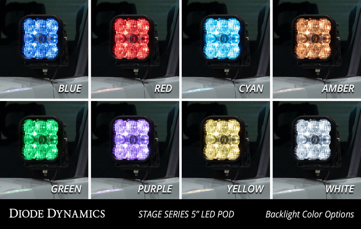 Diode Dynamics Stage Series Ditch Light Combo Kit for 2022+ Toyota Tundra SS3