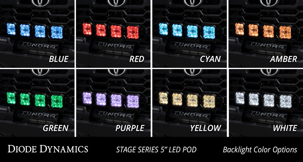 Diode Dynamics Stage Series Grille Bracket Kit for 2022+ Toyota Tundra