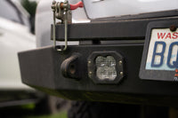 Diode Dynamics SS3 LED Pod Red Backlight Flush White (Pair)