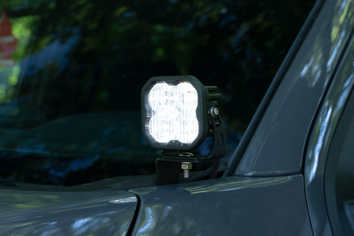 Diode Dynamics SS3 LED Pod Red Backlight White (Pair)