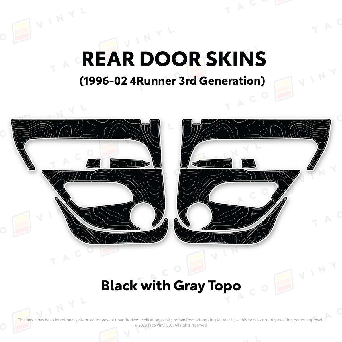 1996-2002 4Runner Door Skins