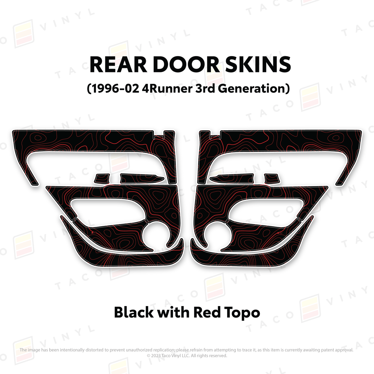 1996-2002 4Runner Door Skins