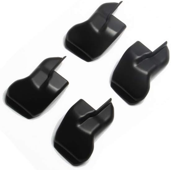Anti-Dust Seat Bracket Bolt Covers - 2016-2023 Toyota Tacoma | 4-Piece Black Set