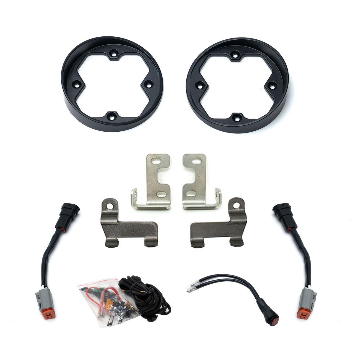 Baja Designs Squadron-R 2.0 Toyota Fog Pocket Light Mount Kit Toyota 2010-24 4Runner 2012-23 Tacoma 2014-21 Tundra