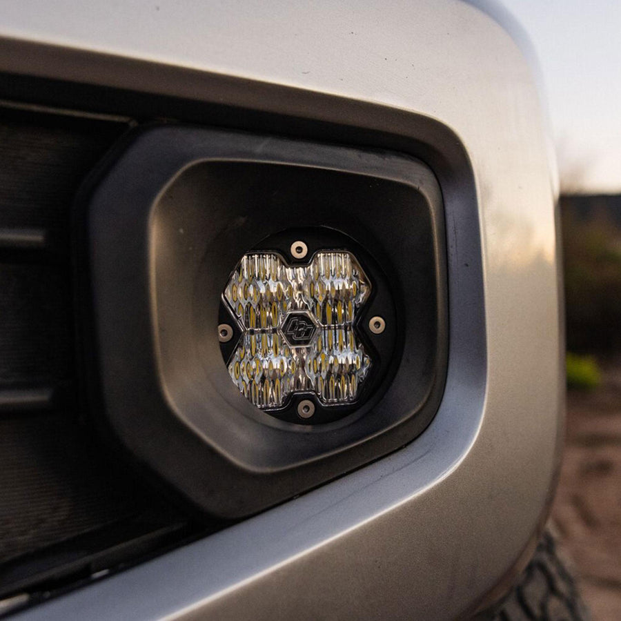 Baja Designs Squadron-R 2.0 Sport Fog Pocket Light Kit Toyota 2010-24 4Runner 2012-23 Tacoma 2014-21 Tundra