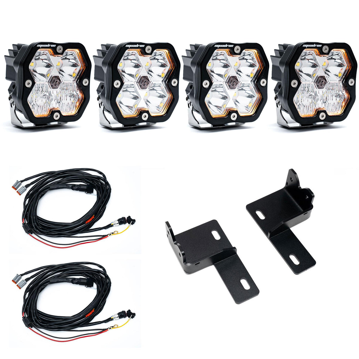 Baja Designs Squadron 2.0 Sport Behind-the-Grille Light Kit Toyota 2025-27 4Runner