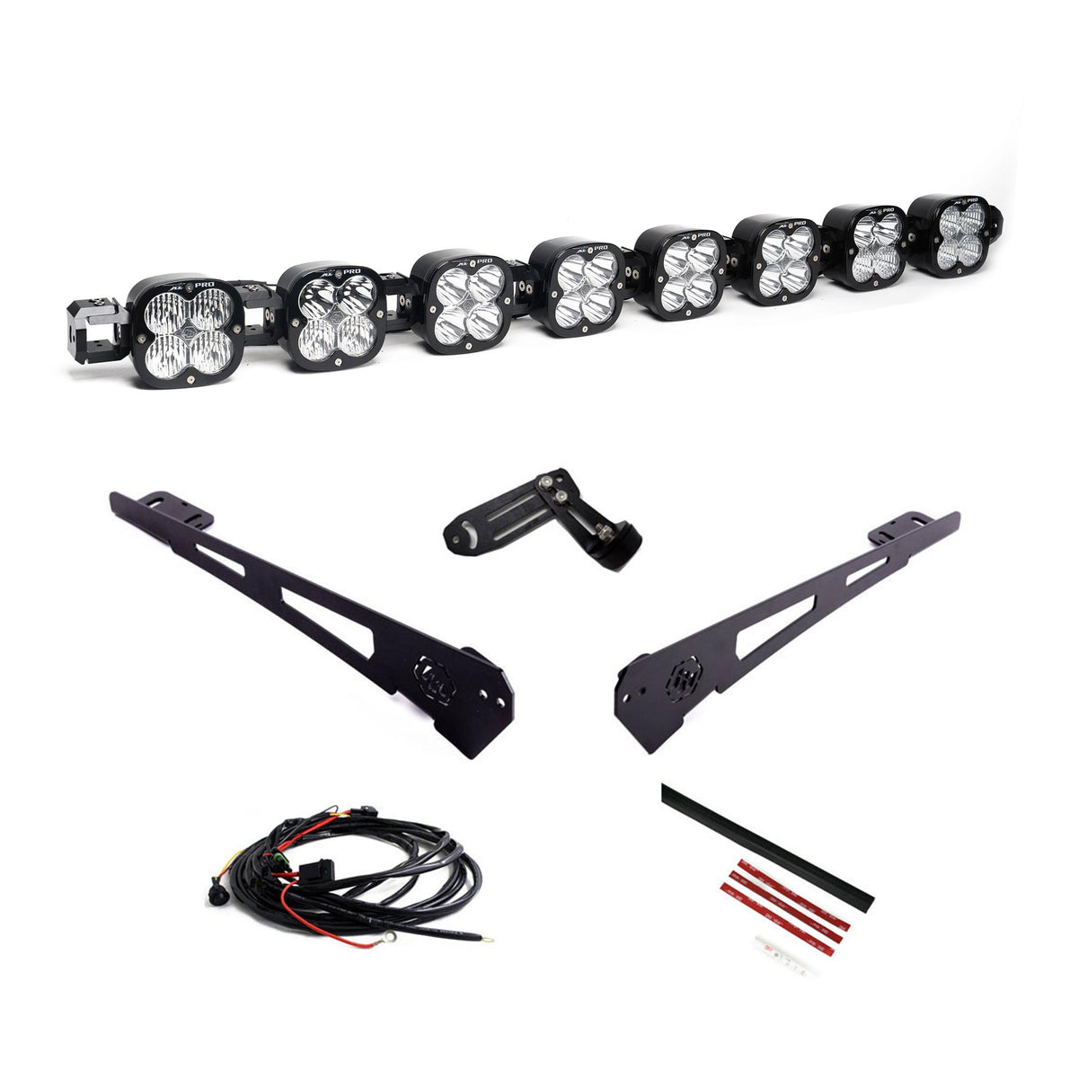 Baja Designs Toyota 8XL Pro Linkable Roof Kit 2024-2026 Toyota Tacoma