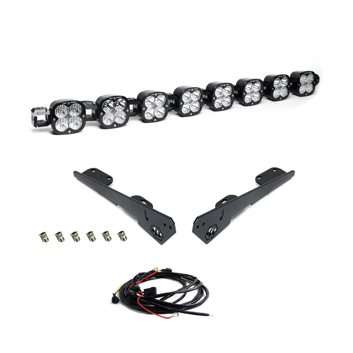 Baja Designs Toyota 8XL Pro Linkable Roof Kit 05-23 Toyota Tacoma