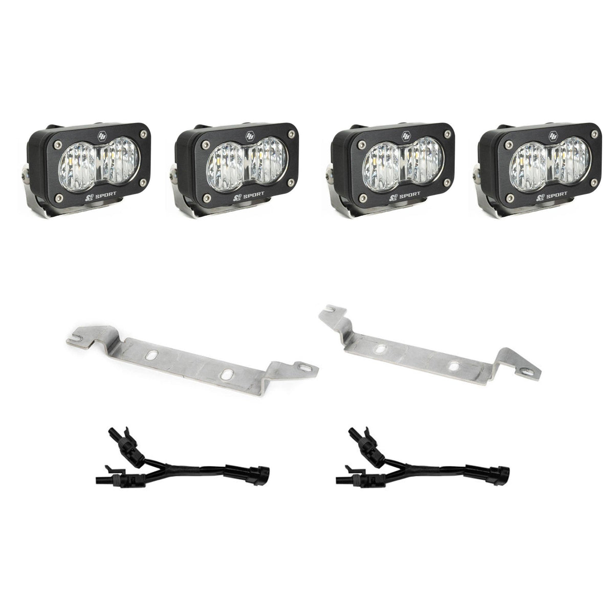 Baja Designs S2 Sport OEM Fog Light Replacement Kit 2025-On Toyota 4Runner Non-TRD Pro