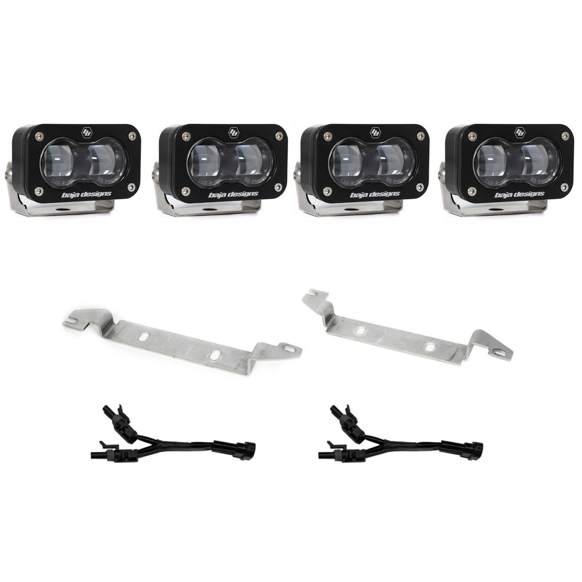 Baja Designs S2 SAE OEM Fog Light Replacement Kit 2025-On Toyota 4Runner Non-TRD Pro
