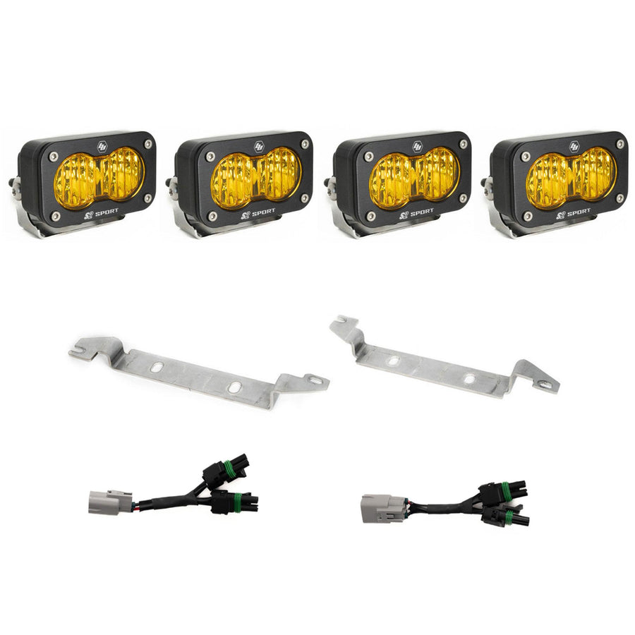 Baja Designs S2 Sport OEM Fog Light Replacement Kit 2025-On Toyota 4Runner TRD Pro/Trailhunter