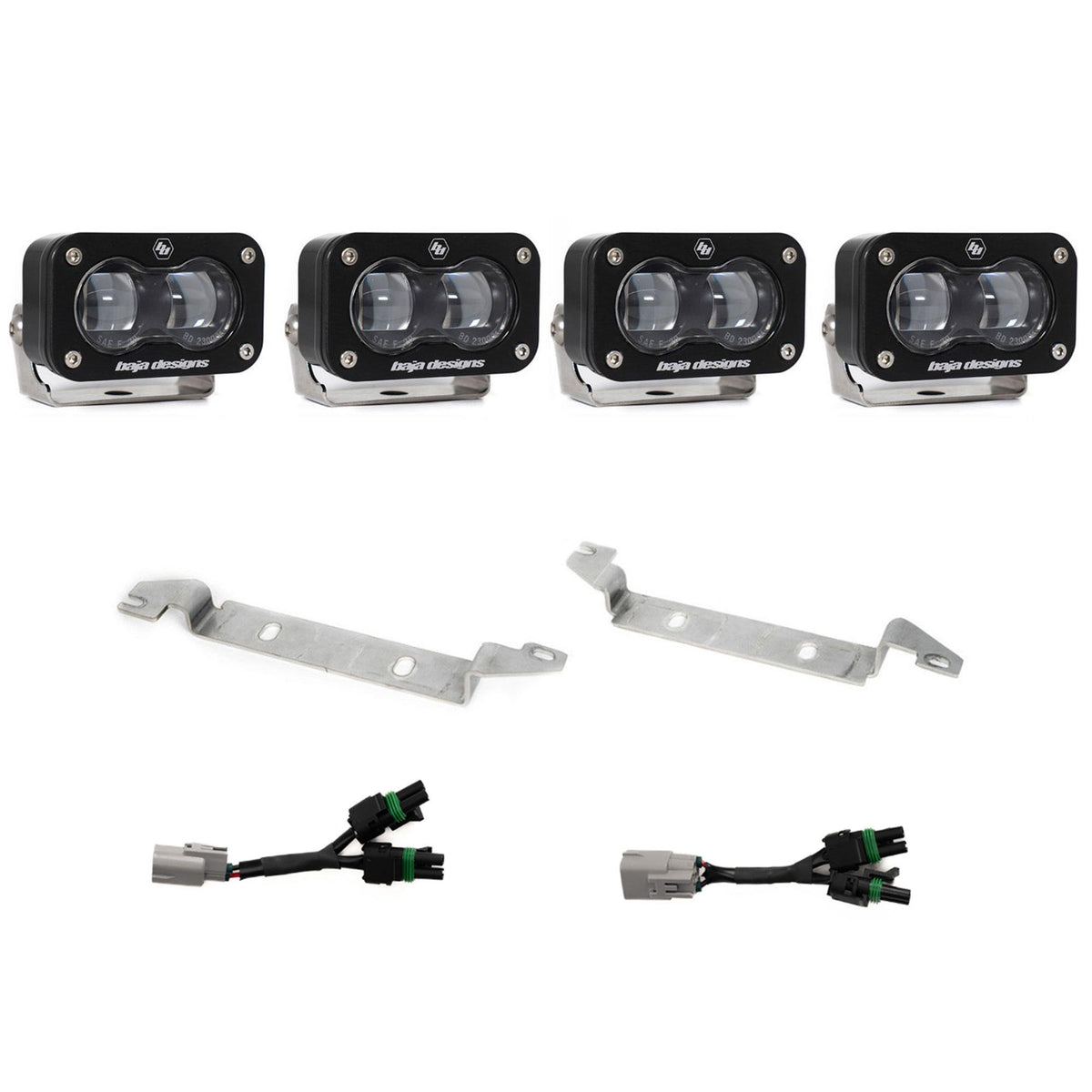 Baja Designs S2 SAE OEM Fog Light Replacement Kit 2025-On Toyota 4Runner TRD Pro/Trailhunter