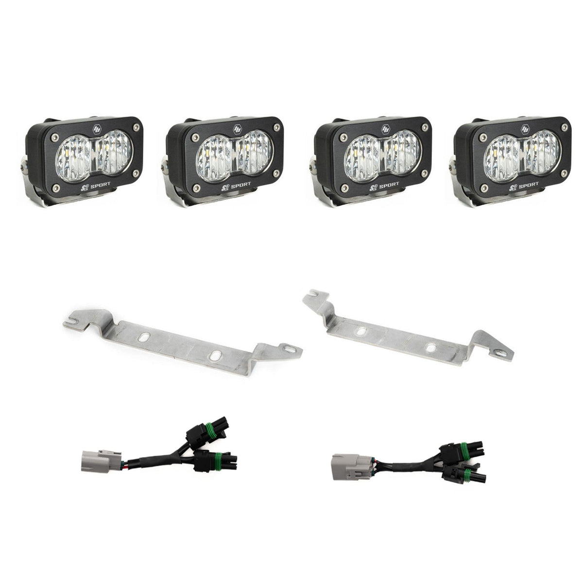Baja Designs S2 Sport OEM Fog Light Replacement Kit 2024-on Toyota Tacoma TRD Pro/Trailhunter