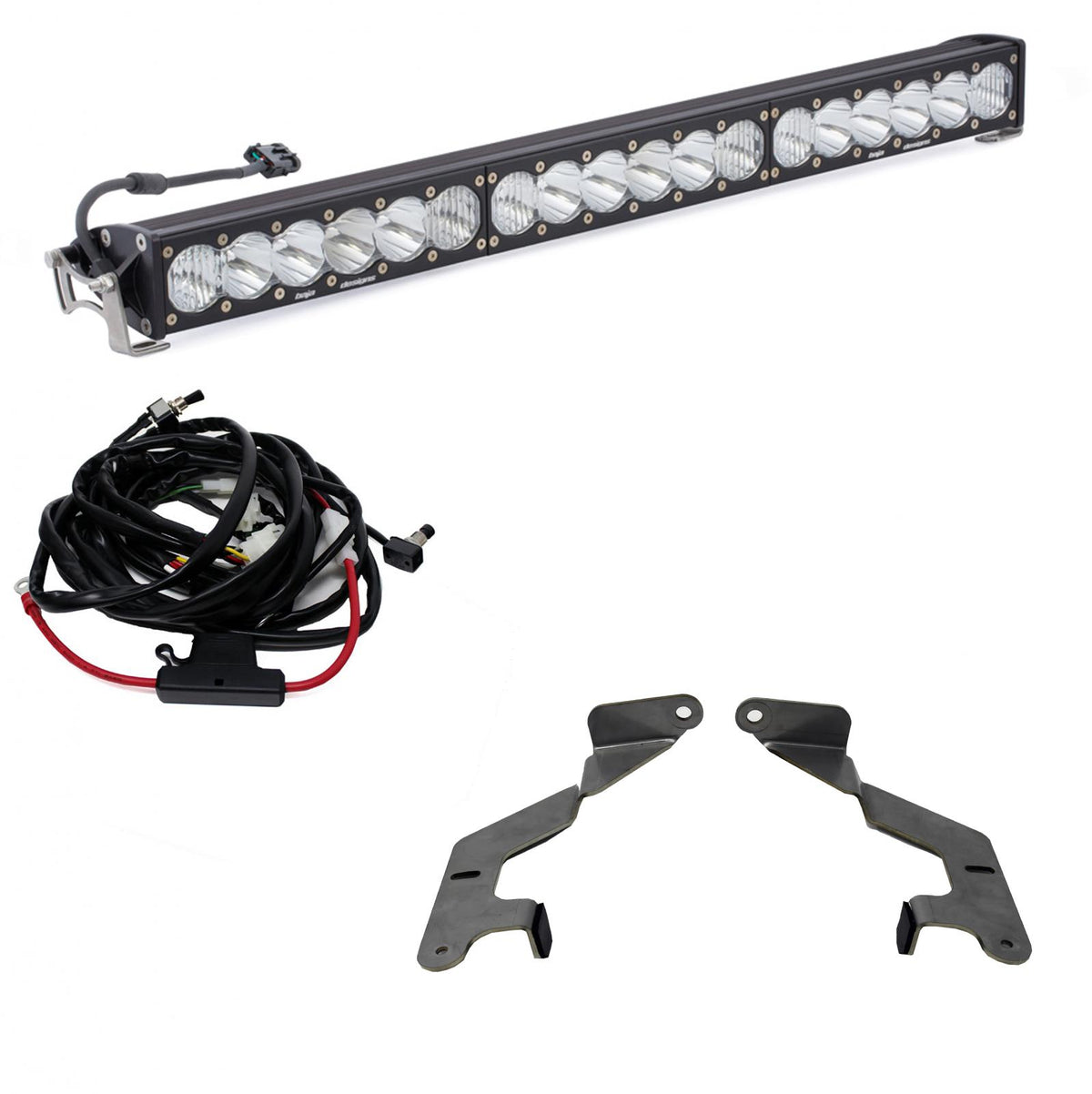 Baja Designs Tundra 30 Inch Grill LED Light Bar For 14-On Toyota Tundra OnX6+ Kit