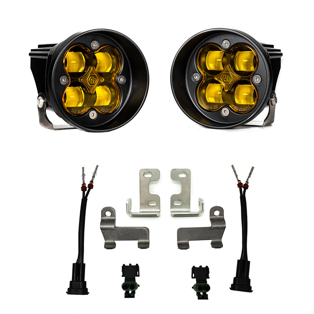 Baja Designs Toyota Tacoma Tundra 4Runner Squadron SAE AmberSpot