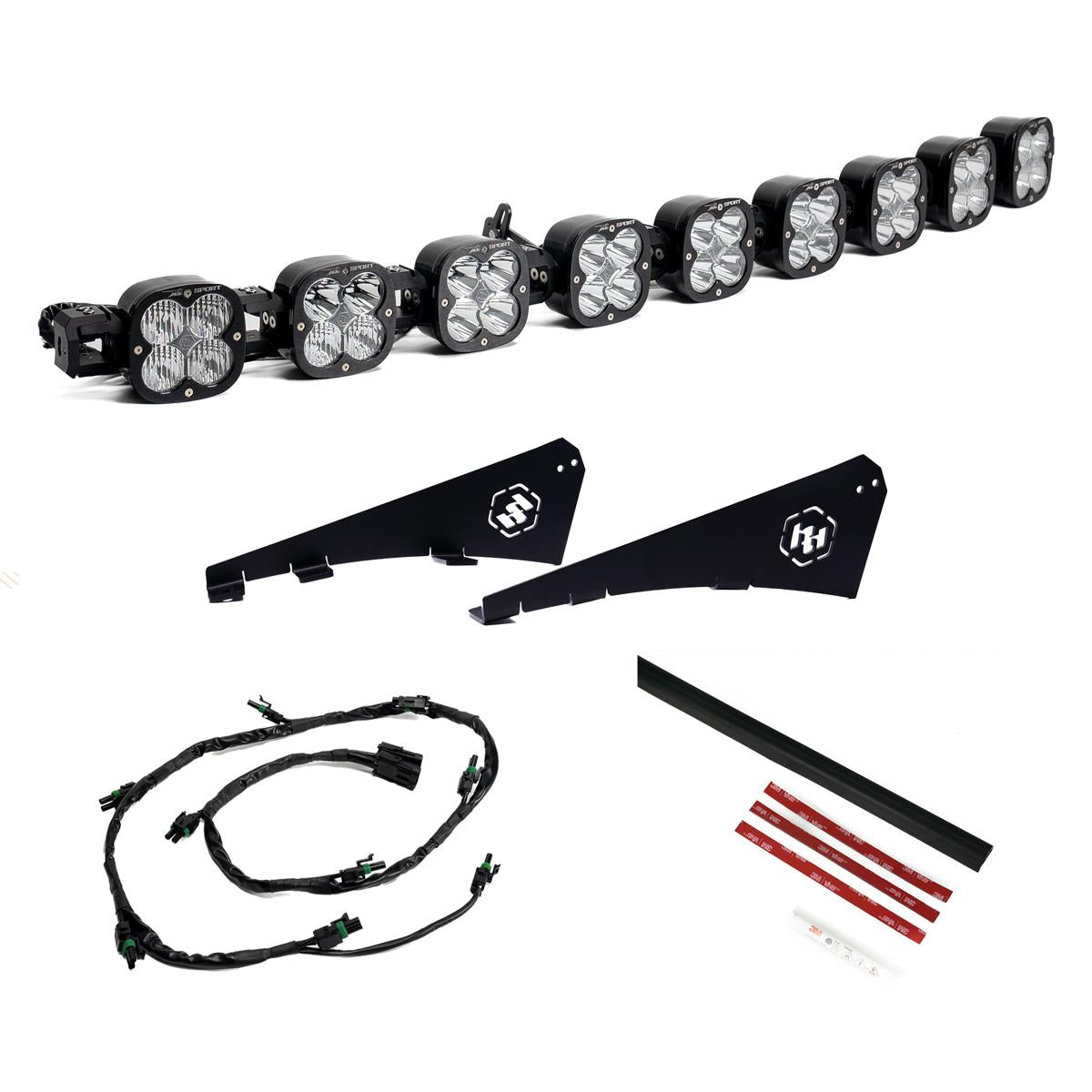 Baja Designs Toyota Tundra 22-Present 9XL Linkable Roof Kit