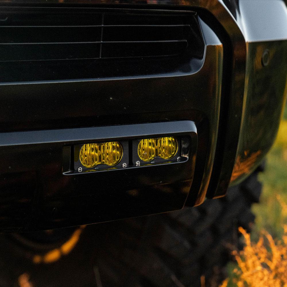 Baja Designs S2 Sport Fog Pocket Kit - 23-Present Toyota Sequoia (Wide Cornering: Baja Amber)