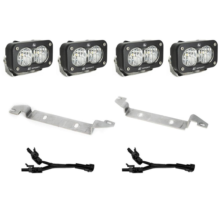 Baja Designs 2024-Present Toyota Tacoma S2 Sport OEM Fog Light Replacement Kit