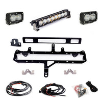Baja Designs Toyota S8 10 inch Light Bar S2 Pro Grille Conversion Light Kit 2024-On Toyota Tacoma Clear