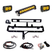 Baja Designs Toyota S8 10 inch Light Bar S2 Pro Grille Conversion Light Kit 2024-On Toyota Tacoma Clear