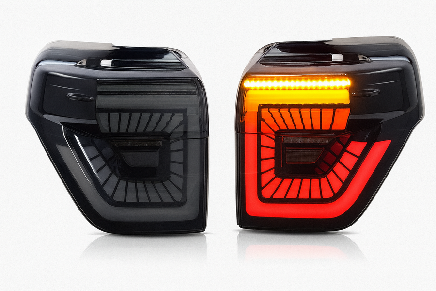 2010-2024 Toyota 4Runner Full LED Tail Light Assembly - Dynamic Sequential Turn Signals - Plug & Play (BACKORDERED - SHIPS END OF AUGUST)