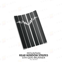 4Runner Rear Window Stripes
