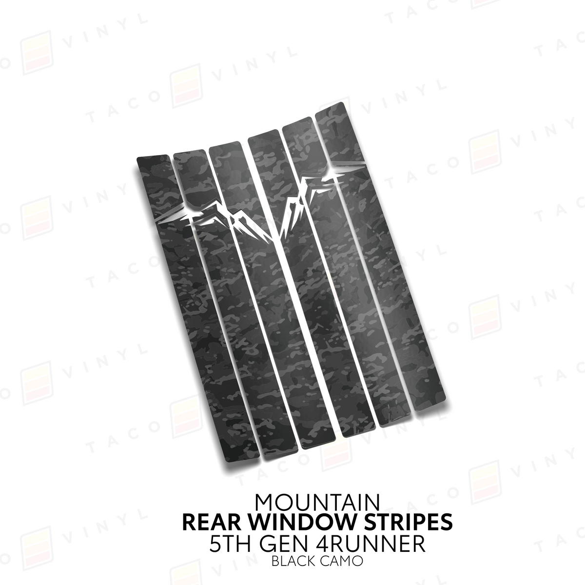 4Runner Rear Window Stripes