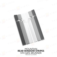 4Runner Rear Window Stripes