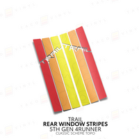 4Runner Rear Window Stripes