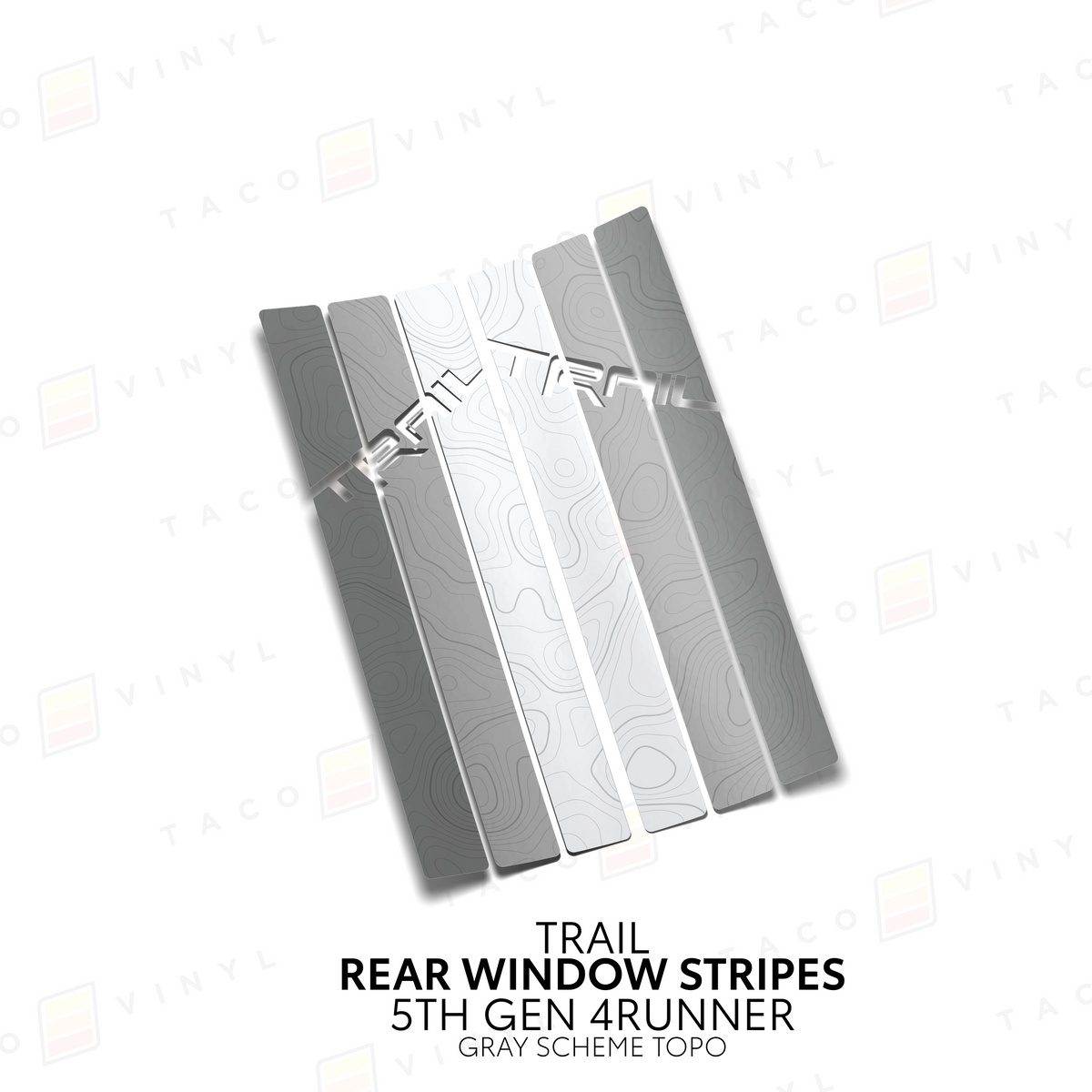 4Runner Rear Window Stripes