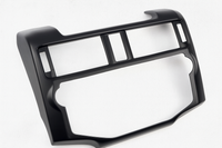 2014-2019 Toyota 4Runner Center Console Trim Cover - Black Dashboard Navigation Panel Overlay Kit (BACKORDERED - SHIPS END OF AUGUST)