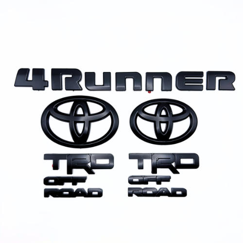 2010-2024 4RUNNER EMBLEM OVERLAY BLACKOUT KIT