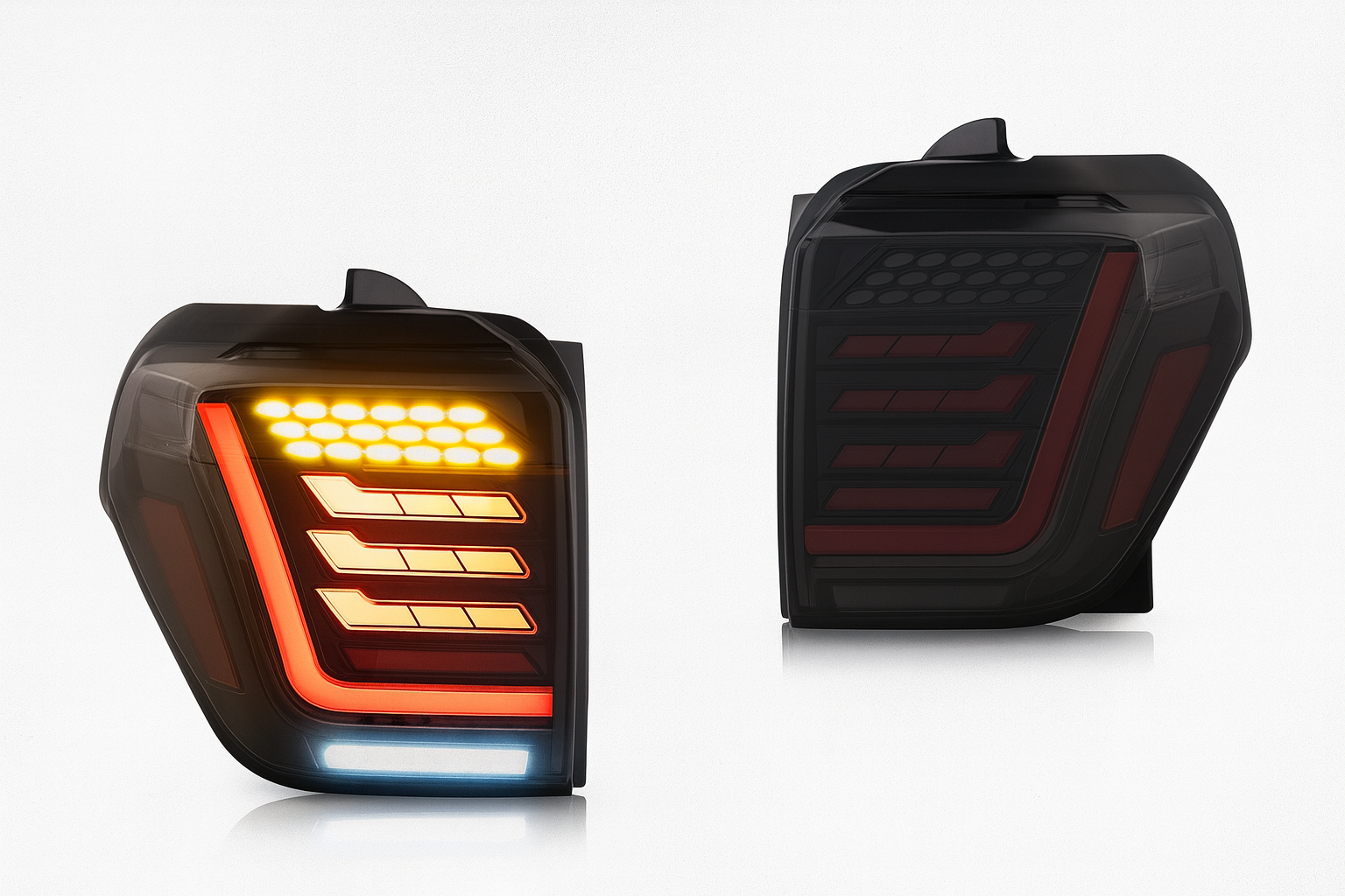 2010-2024 Toyota 4Runner Sequential LED Tail Light Assembly - Dynamic Startup Animation - Plug & Play (BACKORDERED - SHIPS END OF AUGUST)