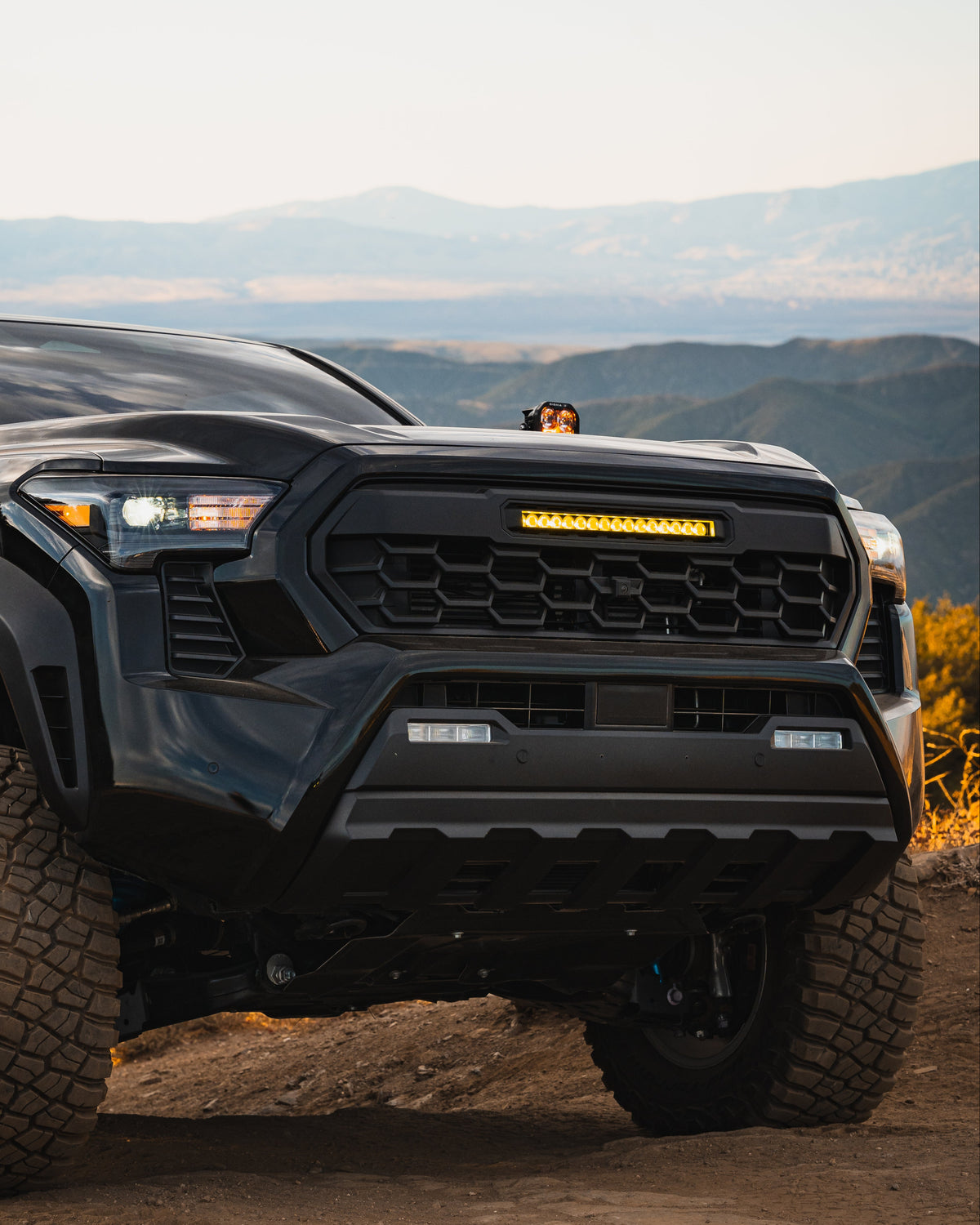 Apex Pro grille installed on a 2024 Tacoma