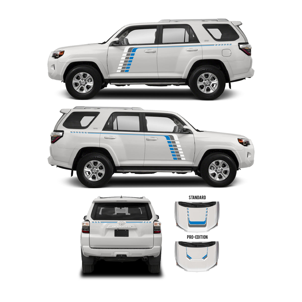 2010-2024 4Runner Checkered Stripe Kit