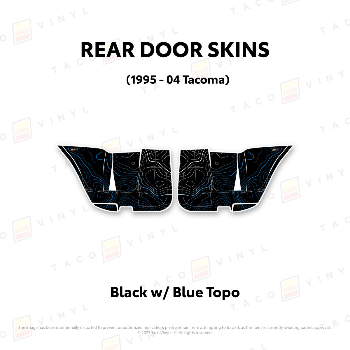 2010-24 4Runner Door Skins (Lower Section)